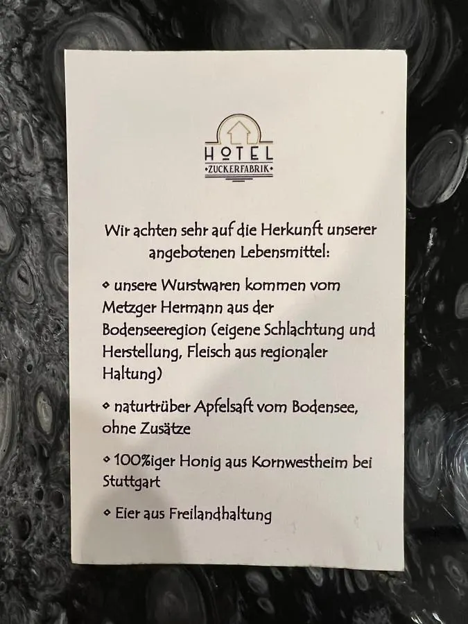 Hotel Zuckerfabrik Stuttgart